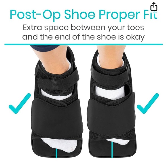 New Vive post operative shoe strap in size small to size 8 - Picture 4 of 16